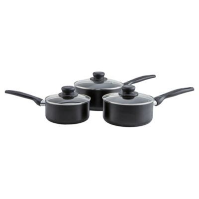 Buy 3 Piece Aluminium Saucepan Set from our Saucepan Sets range - Tesco