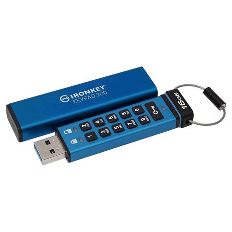 Kingston IronKey Keypad 200 16GB - USB flash drive - LDLC 3-year warranty