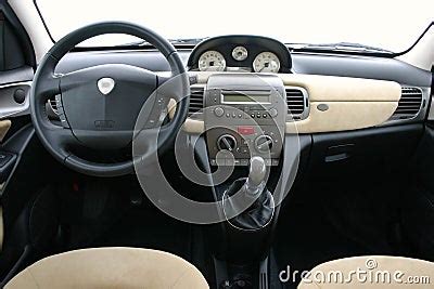 Lancia Y (ypsilon) Interior Royalty Free Stock Photography - Image: 52377