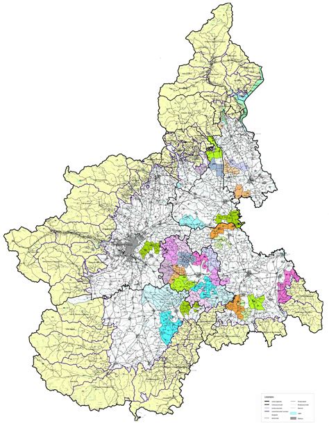 Detailed Map of Piedmont • Mapsof.net