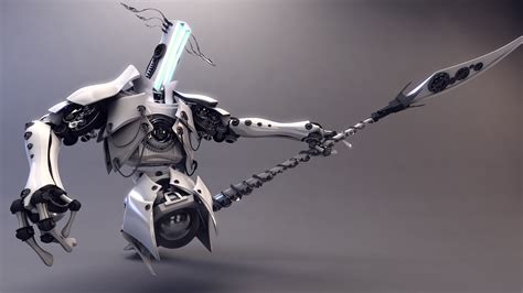 ArtStation - Angel Robot (2012)