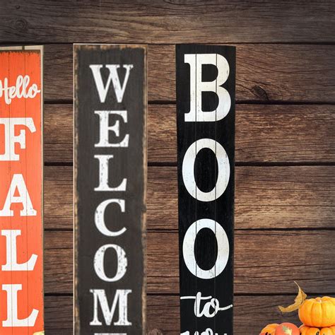 Reversible porch sign happy fall y'all porch sign | Etsy | Porch signs, Christmas porch ...