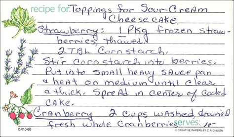 Preserving Family Recipes | National Archives