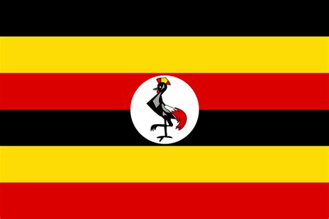 Uganda flag color codes