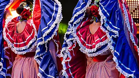 El vestido tradicional de la provincia de Limón, Costa Rica