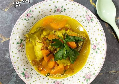 Resep Sop Ayam Kuning Khas Betawi oleh andarani - Cookpad