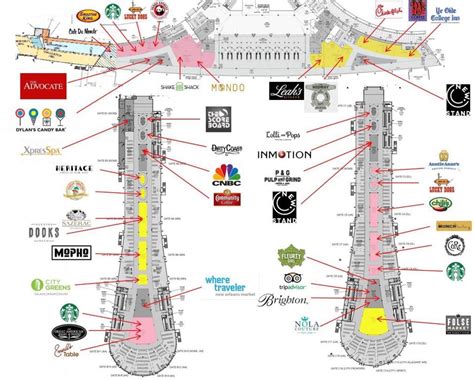 New MSY Airport Map (since there are none to be found in the airport) : r/NewOrleans