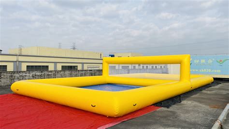 Inflatable Water Volleyball Court Pool