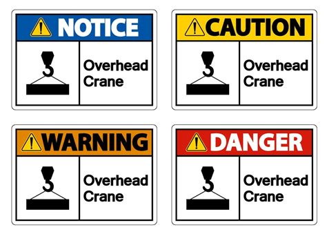 Overhead Crane Symbol Sign On White Background 4895755 Vector Art at Vecteezy