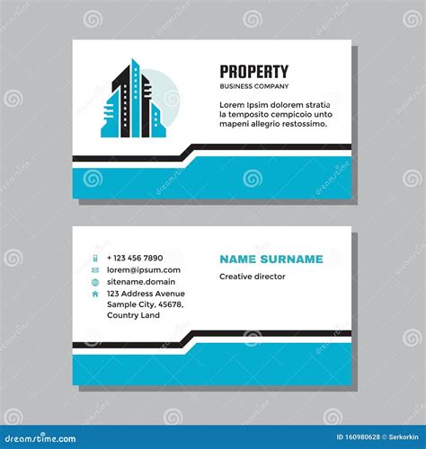 Real Estate Business Cards Templates Free