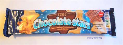 Grocery Gems: Tesco Chocolate Stars Biscuits Review