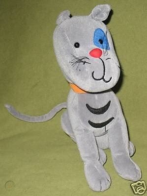 Plush Caillou Gilbert Cat Preloved 10" Stuffed Cute! | #76145206