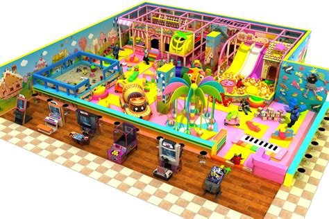 Different Themes of Indoor Play Structures at Angel