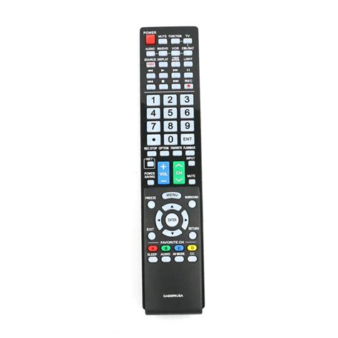 New GA806WJSA Remote Control for Sharp AQUOS TV LC-40LE820 LC-46LE810 LC-46LE820 - Walmart.com ...