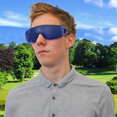 Golf Ball Finding Glasses Turn Everything Blue Except Your Golf Ball