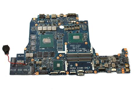 6PY0V Dell Alienware 17 R5 OEM Motherboard w/ i7-8750H CPU GTX 1060 6GB ...