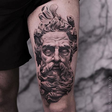 Tattoo artist Evan Summers | iNKPPL | Poseidon tattoo, Tatuagem deusa ...