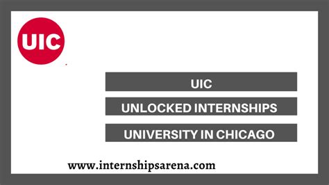 UIC Internships In 2024 University Of Illinois At Chicago - Internships ...