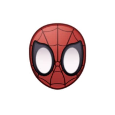 Peter Parker [as Spidey - as an emoji - expressionless] (Drawing by ...