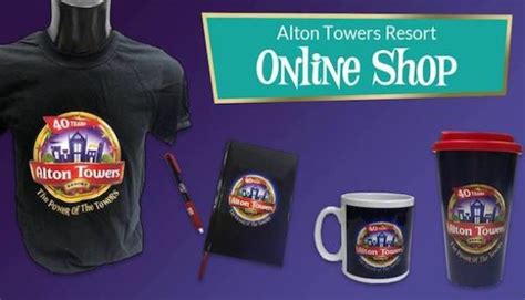 Alton Towers 40th Anniversary Merchandise Released To Celebrate