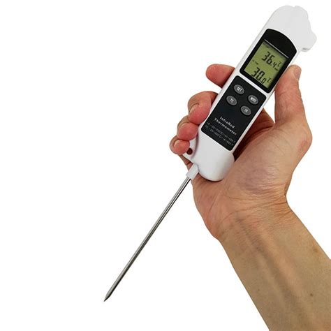 Infrared and Contact Probe Digital Food Thermometer -2 in 1 - Instrument Devices