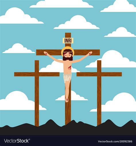 Crucifixion Jesus Christ Three Crosses Royalty Free V - vrogue.co