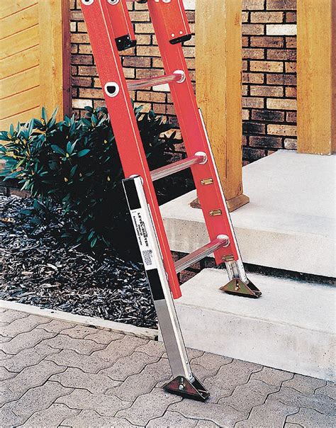 WERNER, Aluminum, For Use With Extension Ladders, Ladder Leveler ...