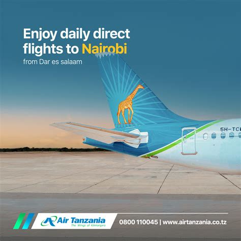 Air Tanzania on Twitter: "Fly hassle-free between Dar es Salaam and ...