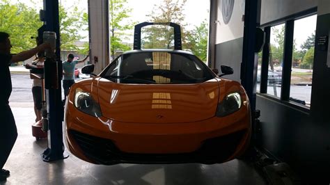 McLaren in for Service. | Solo Motorsports