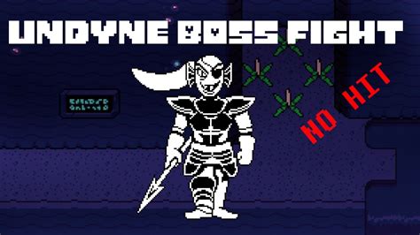 Undyne Boss Fight [NO HIT] - YouTube