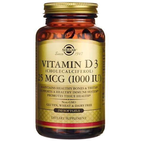 Solgar Vitamin D3 5000IU 240ct. — Pass Health Foods