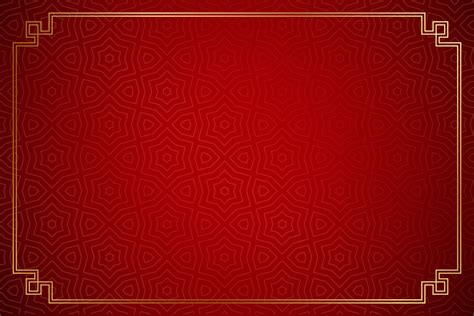 Red Chinese Background Vector