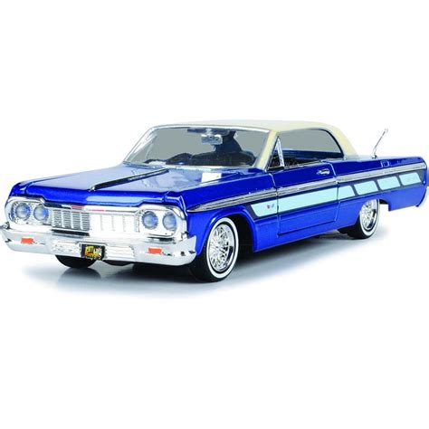 Buy 1964 Chevy Impala Lowrider Hard Top Candy Blue Metallic with Cream ...