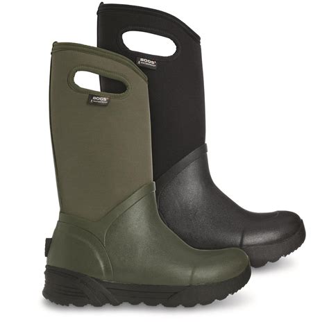 Bogs Men's Bozeman Winter Insulated Rubber Boots - 677834, Rubber & Rain Boots at Sportsman's Guide