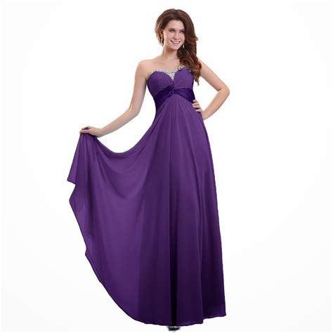 What To Wear Today: Dark Purple Bridesmaid Dresses