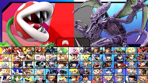 Super Smash Bros Ultimate List Of Characters