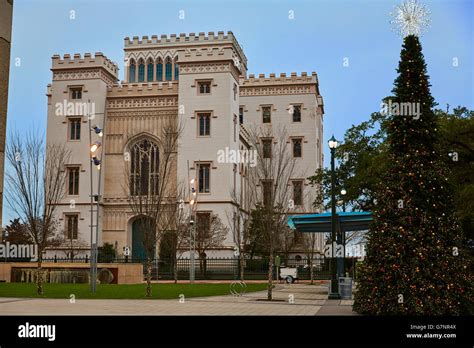 Louisiana Old State Capitol in Baton Rouge USA Stock Photo - Alamy