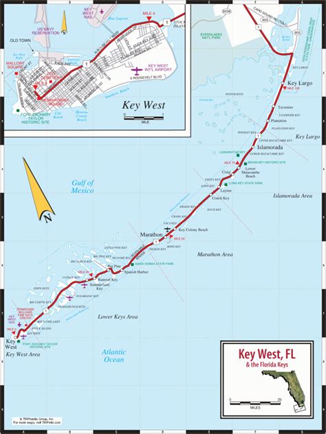 Florida Keys Map With Mile Markers - Printable Maps