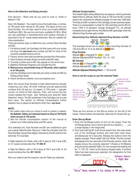 Burris Eliminator III User Manual | Page 4 / 8 | Original mode