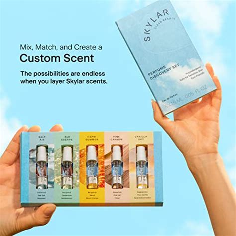 Skylar Eau de Parfum Discovery Set: Clean Perfume Sampler Sets for ...