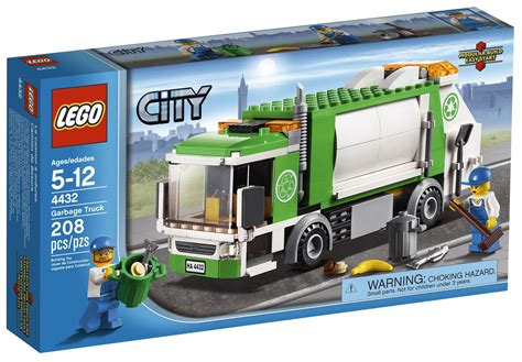 LEGO City 4432 pas cher, Le camion-poubelle