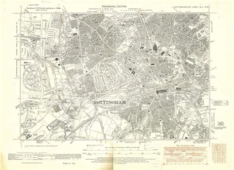 The Map Blog. Locating the Nottingham General Asylum - The Geog Blog