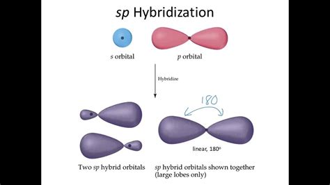 Orbital Hybridization sp3 sp2 sp sigma - YouTube