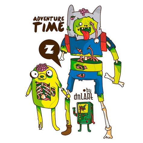 Adventure Time by Dnlart | Zombie cartoon, Adventure time, Favorite ...