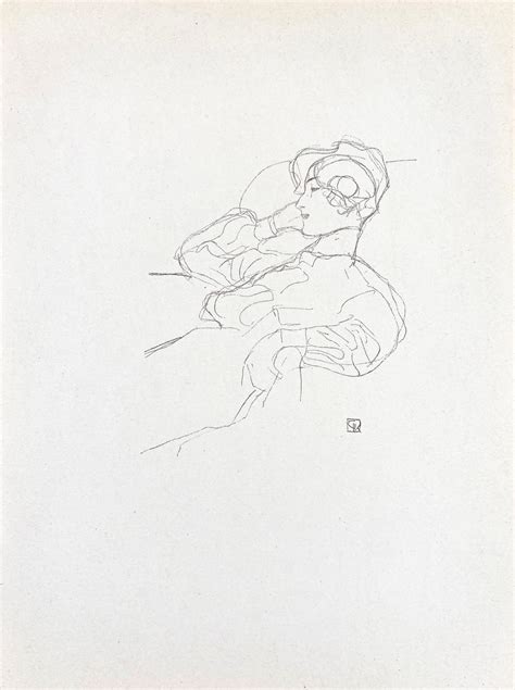 Gustav Klimt, Handzeichnungen XXXIII, 1922 | Hidden Gallery