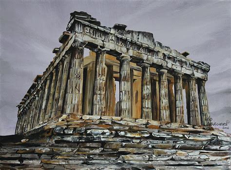 Parthenon Painting at PaintingValley.com | Explore collection of Parthenon Painting