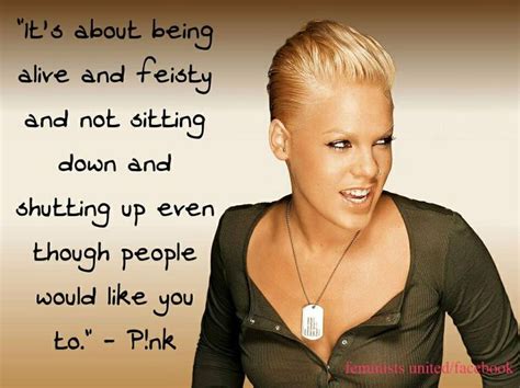 Pink Singer Famous Quotes. QuotesGram