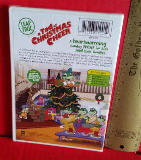 Education Holiday Video DVD A Tad Of Christmas Cheer Leap Frog Sing-A-Long Songs - Other ...