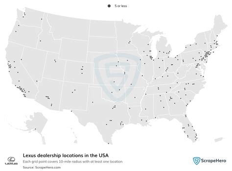 Lexus Dealership locations in the USA - ScrapeHero Data Store