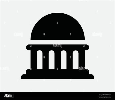 Government Icon Building Dome Architecture Structure Bank Law Museum ...